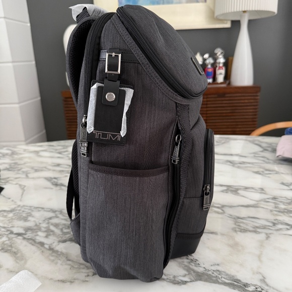 Tumi Gray Ballistic Nylon Thornhill Rucksack Backpack 02223683CHRO - Picture 4 of 16